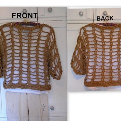 #843 3/4 sleeve Summer Pullover Sweater
