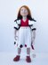 Outfit White and red for doll 18 inch