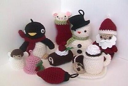 Christmas Amigurumi Crochet Pattern Collection