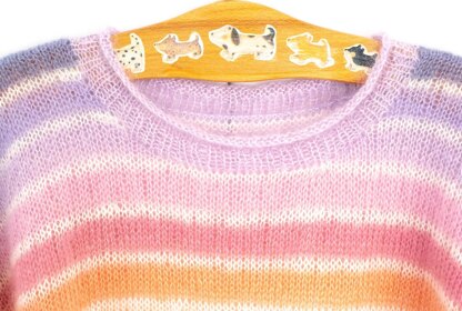 Pastel Stripes Sweater