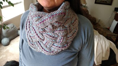 Double Braided Cowl by CrochetDreamz