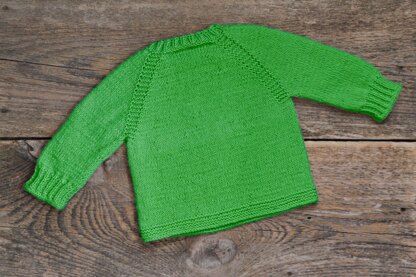 Christmas Gnome Knit kids sweater PDF Knitting Pattern, duplicate stitch color work Easy for Beginners