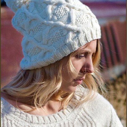 Tempest Beanie in Imperial Yarn Willamette - PC80 - Downloadable PDF