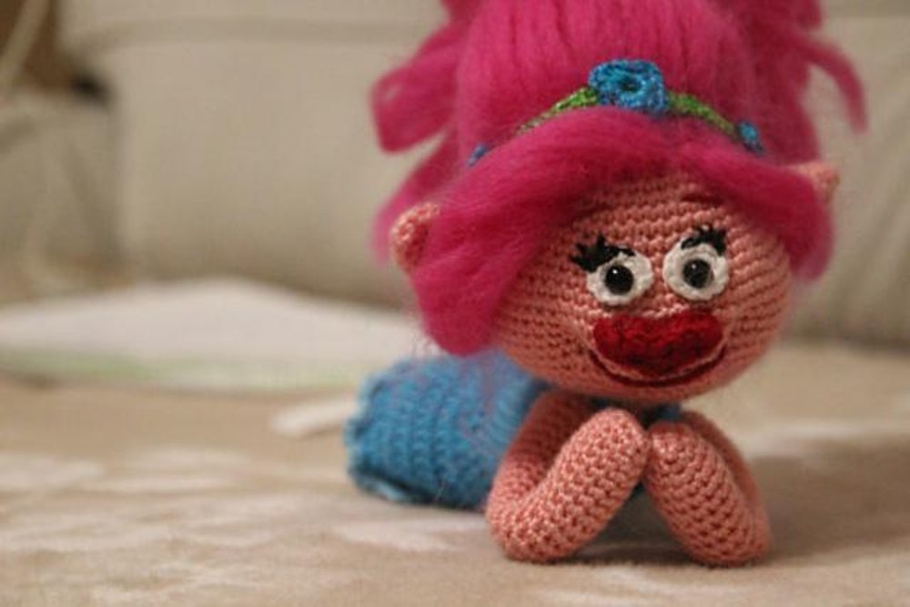 Trolls best sale crochet pattern