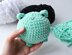 Crochet plush Frog pattern