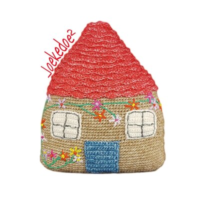 Crochet house in 1 piece