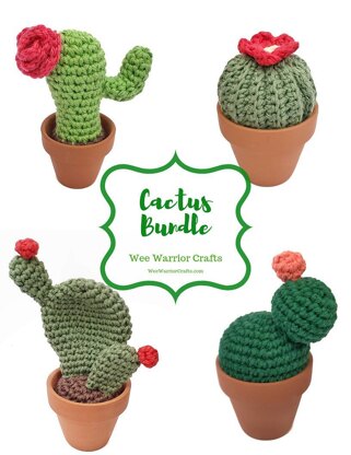 Cactus Amigurumi Bundle