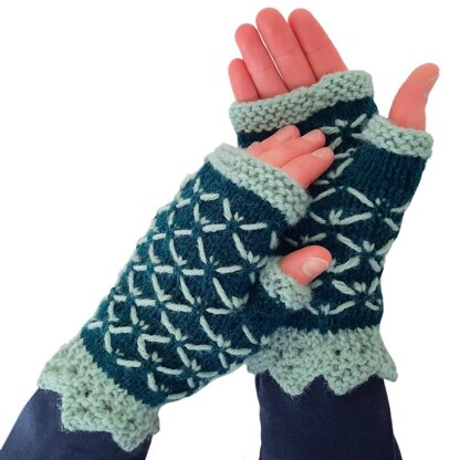 Dragon Scales Mitts