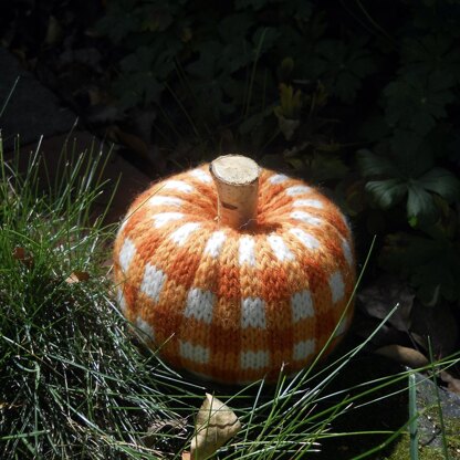 Buffalo Plaid Pumpkin