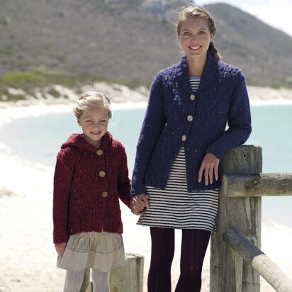 Jackets in Sirdar Harrap Tweed Chunky - 7853- Downloadable PDF