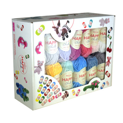 Sirdar Happy Chenille Multibox - 25 Colours