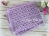 Lilacs in Bloom Baby Blanket