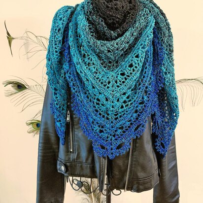 Triangular Scarf "Melaina"