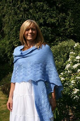 Agapanthus Shawl