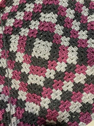 Granny Diamond Blanket