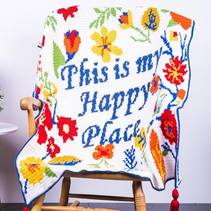 My Happy Place Blanket