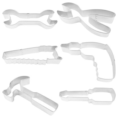 R&M Tool Cookie Cutters Set of 6