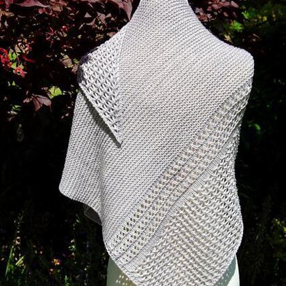 Pearl Cottage Shawl - knitting pattern