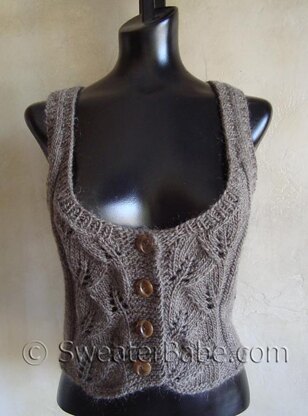 #100 Little Lace Vest