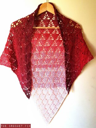 Triangle Lace Shawl