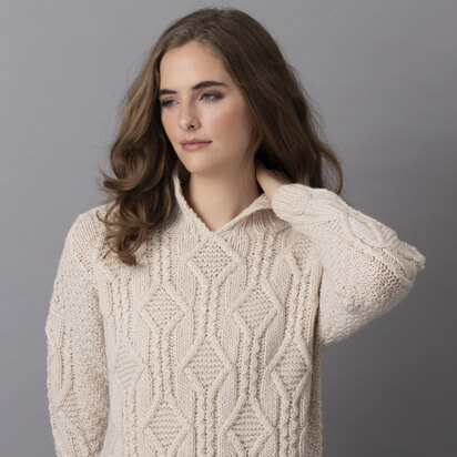 String Avery Cabled Pullover PDF