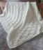 Chunky Diamond Lace Baby Blanket