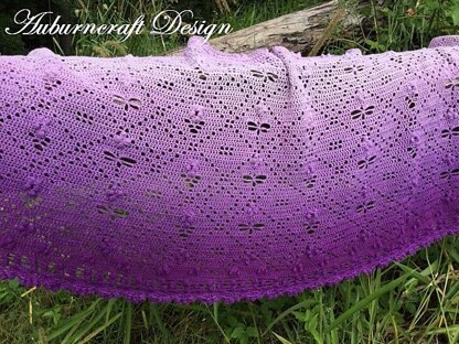 Dragonfly Hide n Seek Shawl