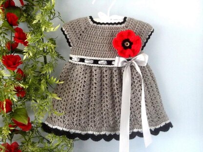 Baby Dress Baby Cardigan Knitting Crochet Pattern