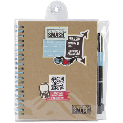 K&Company SMASH Mini Folio 5.5"X7.5" - 3D