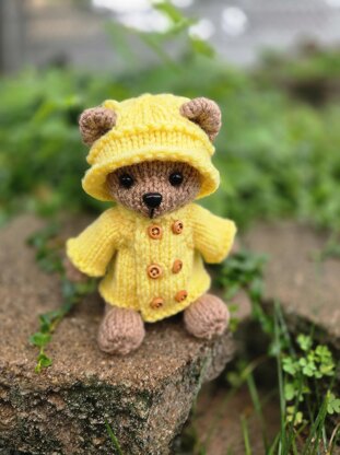 Rainy Day Outfit & Bear