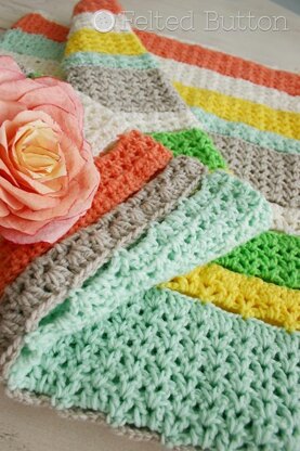 Citrus Stripe Blanket