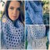 Bulky & Quick Fringed Triangle Scarf