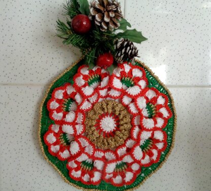 Christmas Garden Pot Holder