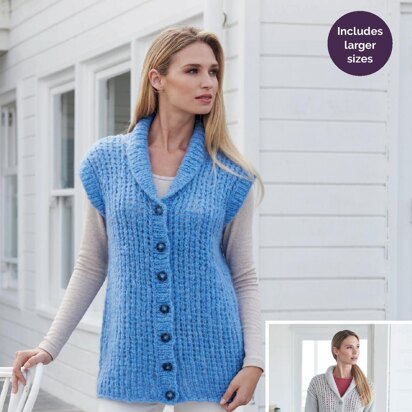 Jackets in Sirdar Temptation - 8201 - Downloadable PDF