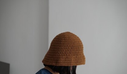 Double crochet bucket hat