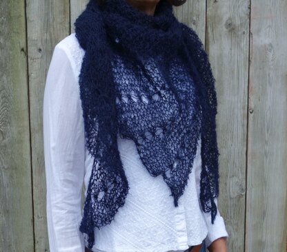 Blueberry Shawl