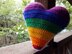 Rainbow Heart Plush