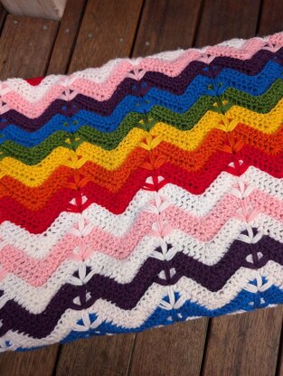 Trillium Ripple Blanket