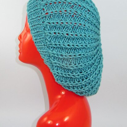 Chunky Fishermans Rib Super Slouch Hat