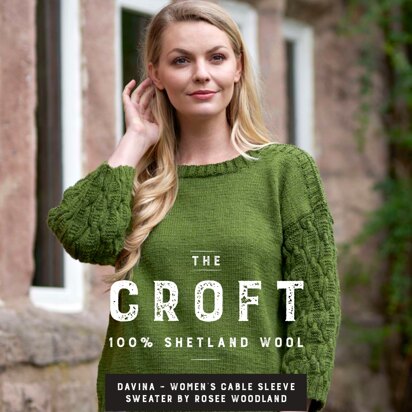 Davina Drop Shoulder Jumper in West Yorkshire Spinners The Croft DK - DBP0043 - Downloadable PDF