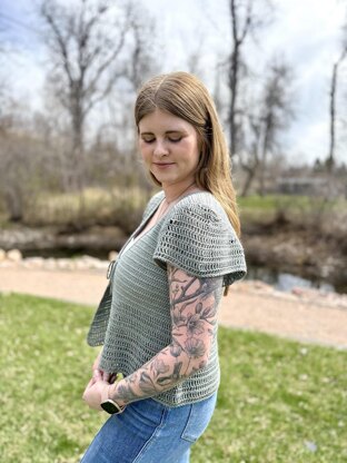 Fern Peplum Tee