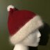 Elfish Angora Trimmed Hat