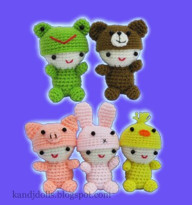 Little Babies Amigurumi Crochet Pattern eBook por Sayjai