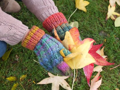 Pines and Maples Trio (Hat, Cowl, Gloves)