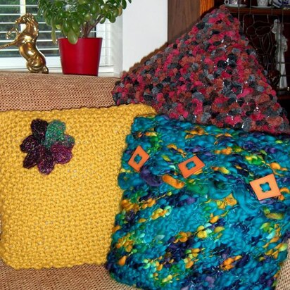 Cushions (allsquareknits)