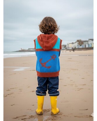 Lifeboat & anchor sweater