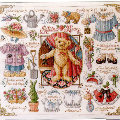 Teddy Bear Paper Doll - PDF