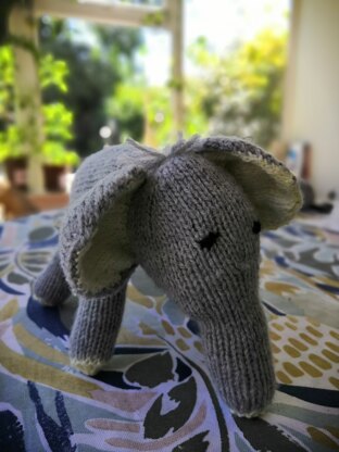 Cuddly elephant