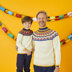 " What a Yoker " - Free Sweater Knitting Pattern For Boys and Men in Paintbox Yarns Wool Mix Aran by Paintbox Yarns