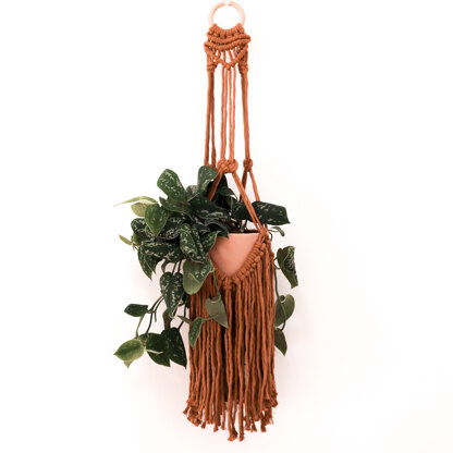 Stitch Happy Deluxe Copper Plant Hang Macrame Kit